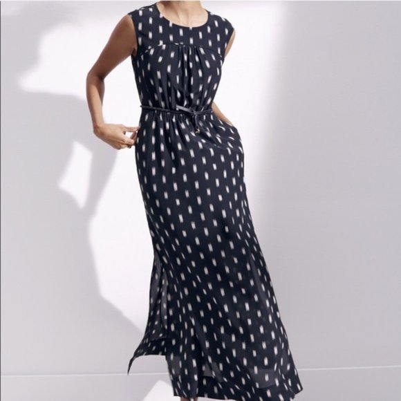 Madewell Dresses & Skirts - Madewell Silk Ikat Brush Maxi Dress with Pockets